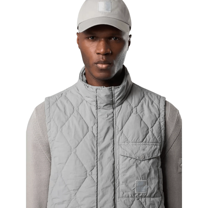 STONE ISLAND M BODYWARMER Stone Island Bodywarmer Nylon Smerigliato Grijs - Match Laren