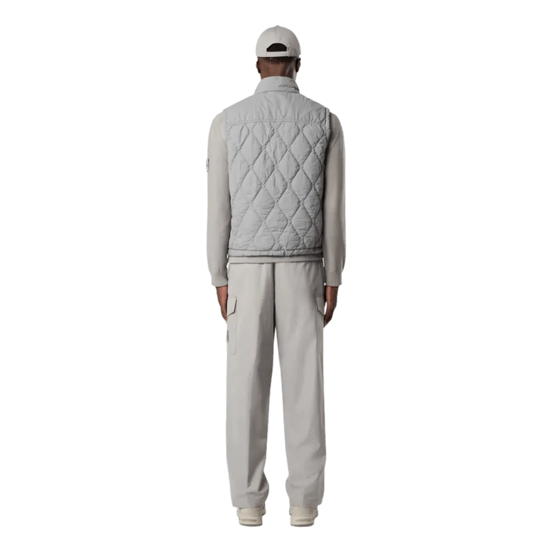 STONE ISLAND M BODYWARMER Stone Island Bodywarmer Nylon Smerigliato Grijs - Match Laren