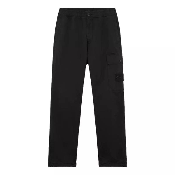 STONE ISLAND M BROEK 30 / ZWART Stone island cargo broek zwart - Match Laren