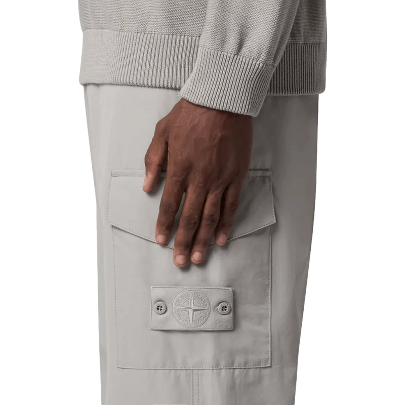 STONE ISLAND M BROEK Stone Island Broek Katoen Grijs - Match Laren