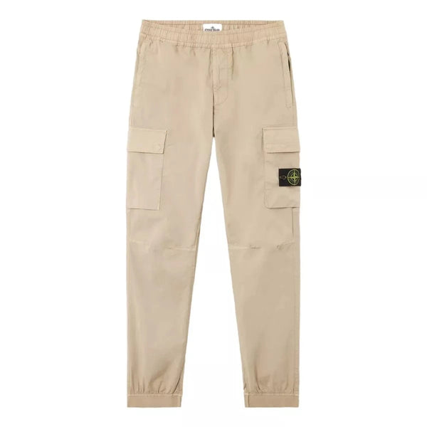 STONE ISLAND M BROEK Stone Island Broek Zandkleur - Match Laren