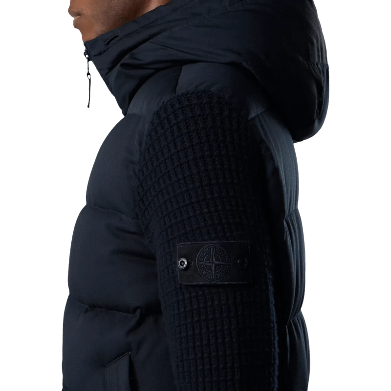 STONE ISLAND M JACK Stone Island Jack Ghost Merino Wool Donkerblauw - Match Laren