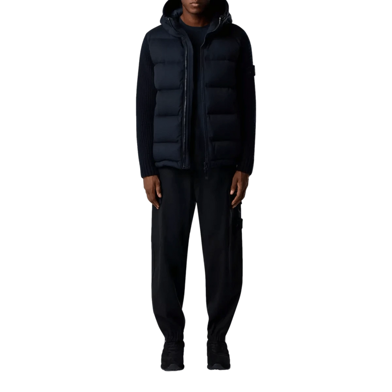 STONE ISLAND M JACK Stone Island Jack Ghost Merino Wool Donkerblauw - Match Laren
