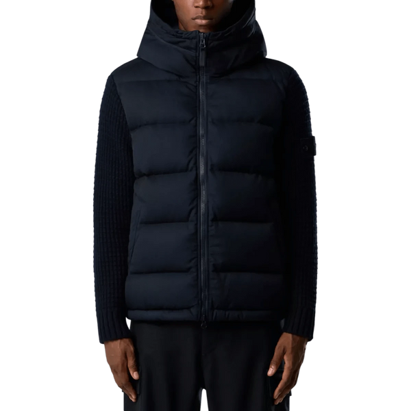 STONE ISLAND M JACK Stone Island Jack Ghost Merino Wool Donkerblauw - Match Laren
