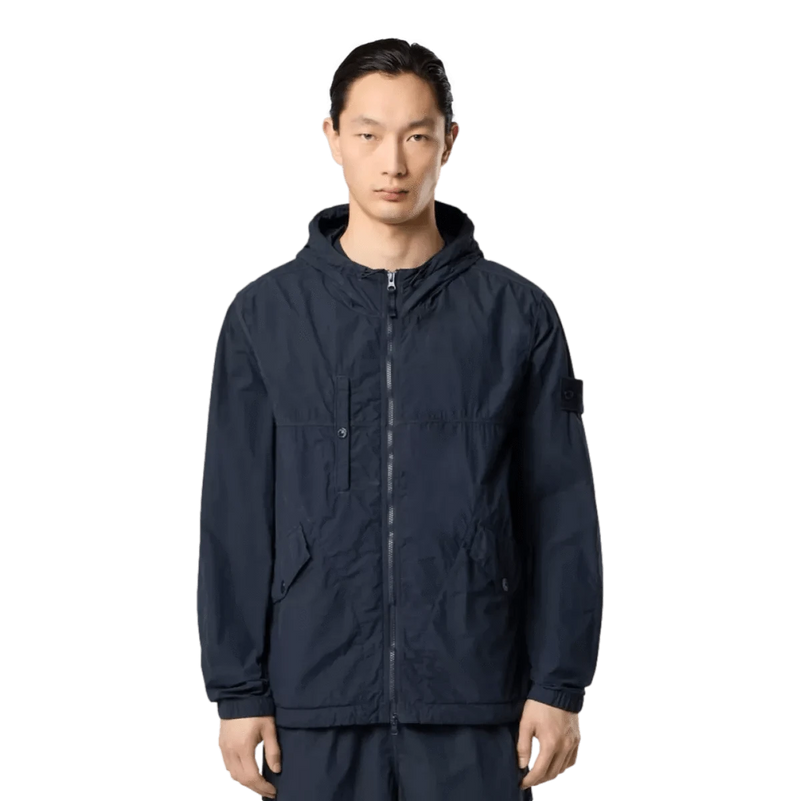 STONE ISLAND M JACK Stone Island Jack Nylon Smerigliato Marine - Match Laren