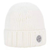 STONE ISLAND M MUTS ONE / ZAND STONE ISLAND Beanie Geelong Wool Sand - Match Laren