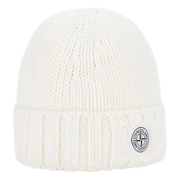 STONE ISLAND M MUTS ONE / ZAND STONE ISLAND Beanie Geelong Wool Sand - Match Laren