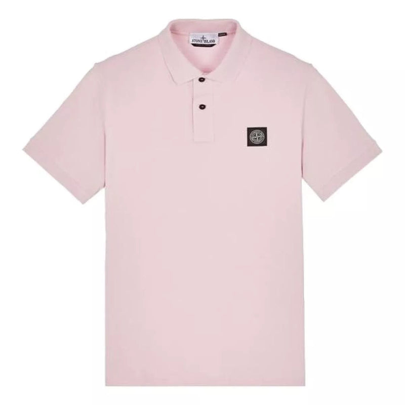 STONE ISLAND STONE ISLAND Polo Lichtroze - Match Laren