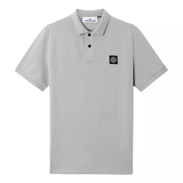 STONE ISLAND M POLO Stone Island Katoenen Pique Polo Lichtblauw - Match Laren