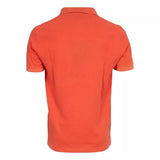 STONE ISLAND M POLO Stone Island Katoenen Polo Koraalkleur - Match Laren