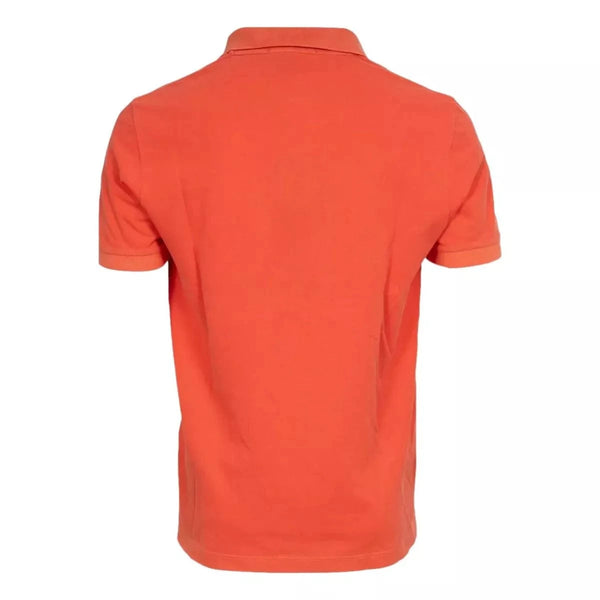 STONE ISLAND M POLO Stone Island Katoenen Polo Koraalkleur - Match Laren