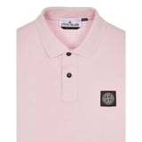 STONE ISLAND STONE ISLAND Polo Lichtroze - Match Laren