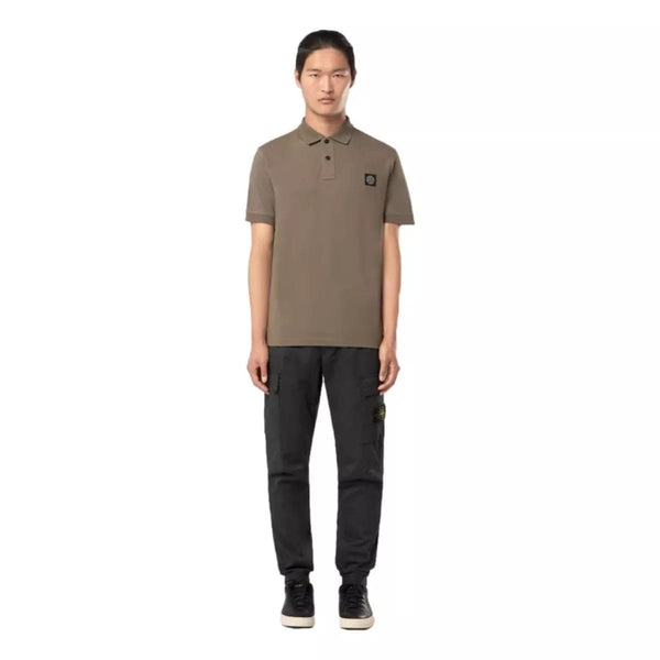 STONE ISLAND Stone island polo olijf - Match Laren