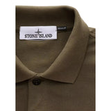 STONE ISLAND M POLO Stone Island Polo Olijfgroen - Match Laren