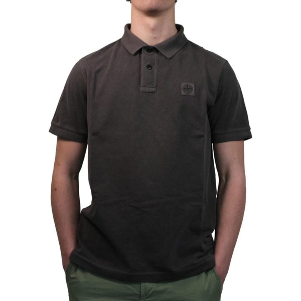 STONE ISLAND M POLO XL / ANTRACIET STONE ISLAND POLO ANTRACIET - MATCH LAREN