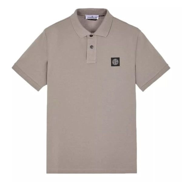 STONE ISLAND STONE ISLAND Polo Grijs - Match Laren