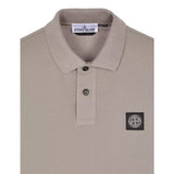 STONE ISLAND STONE ISLAND Polo Grijs - Match Laren