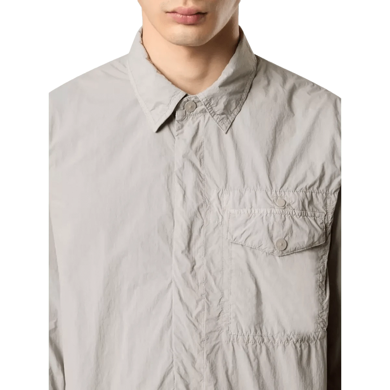 STONE ISLAND M SHIRT Stone Island Overhemd Nylon Grijs - Match Laren