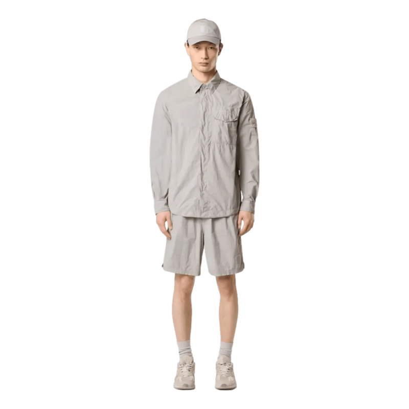 STONE ISLAND M SHIRT Stone Island Overhemd Nylon Grijs - Match Laren