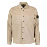 STONE ISLAND M SHIRT Stone Island Overshirt Camel - Match Laren