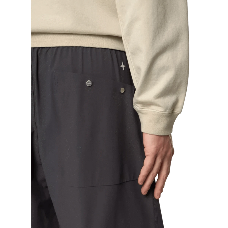 STONE ISLAND M SHORT Stone Island Short Bi-Stretch Nylon Antraciet - Match Laren