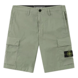 STONE ISLAND M SHORT Stone Island Short Stretchkatoen Lichtgroen - Match Laren