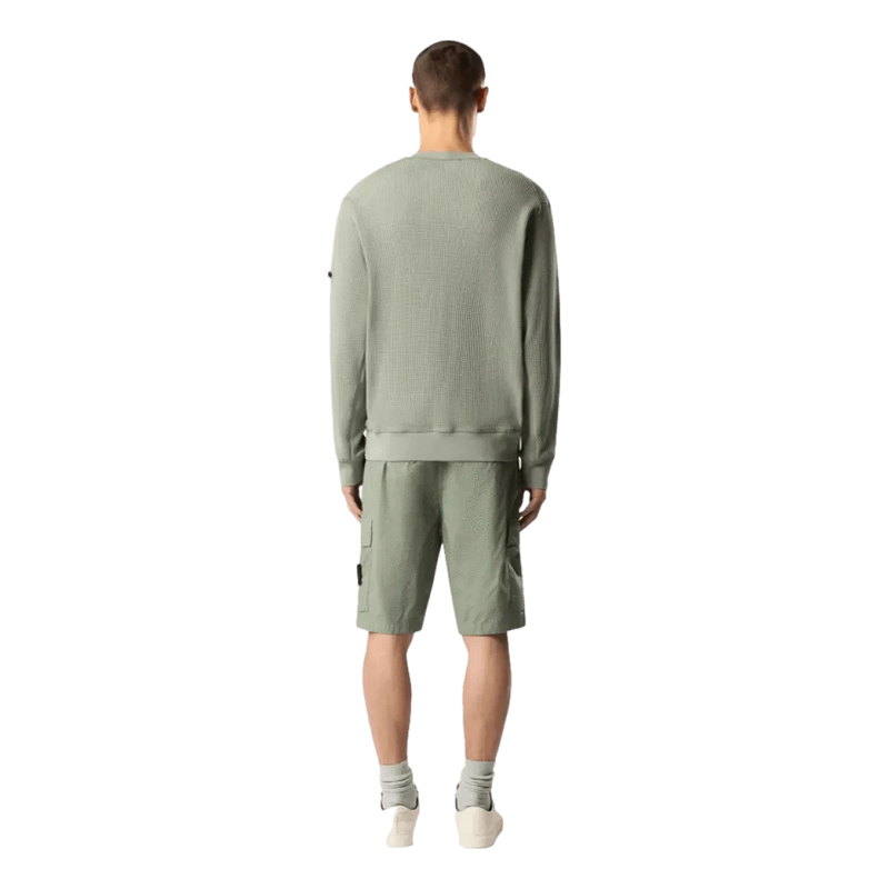 STONE ISLAND M SHORT Stone Island Short Stretchkatoen Lichtgroen - Match Laren