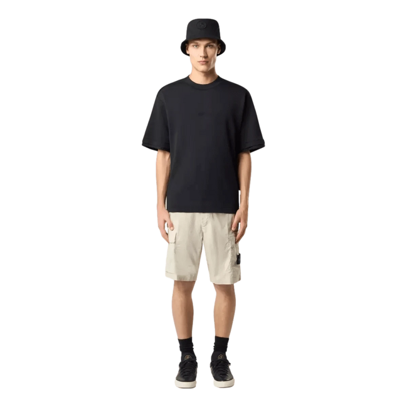 STONE ISLAND M SHORT Stone Island Short Stretchkatoen Zand - Match Laren