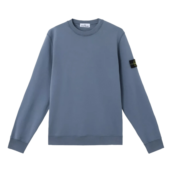 STONE ISLAND M SWEATER M / DONKER BLAUW Stone Island Biologisch Katoen Sweater Donkerblauw - Match Laren