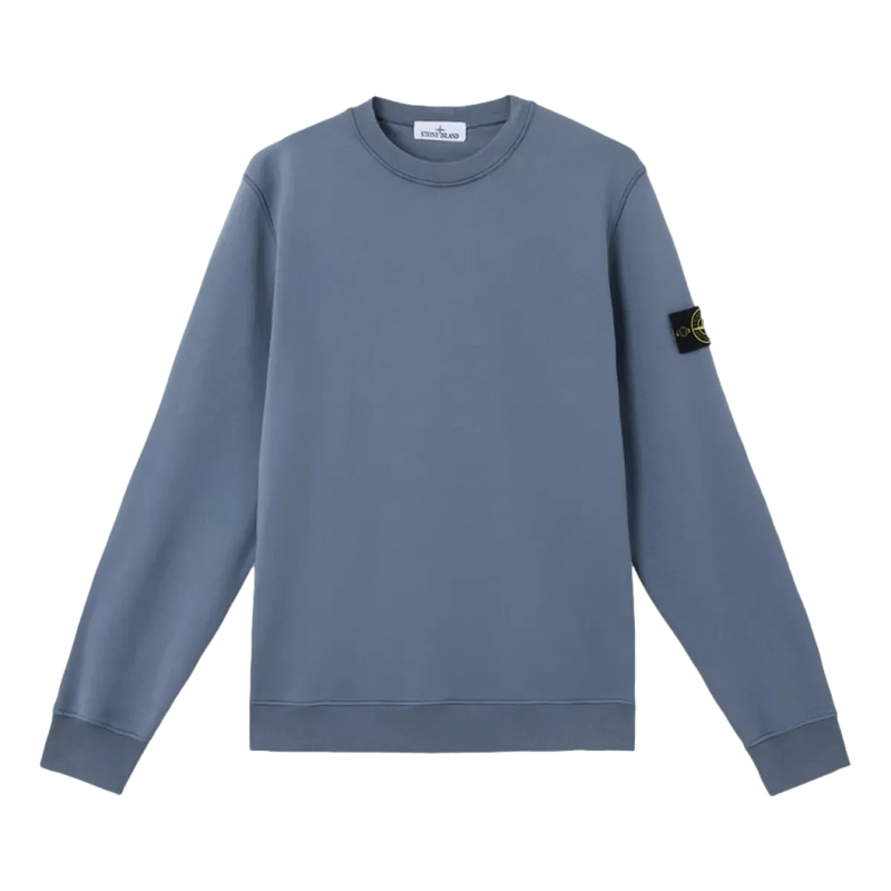 STONE ISLAND M SWEATER M / DONKER BLAUW Stone Island Biologisch Katoen Sweater Donkerblauw - Match Laren
