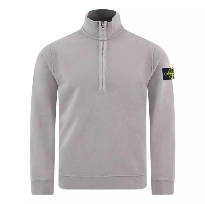 STONE ISLAND M SWEATER M / GRIJS Stone Island Zip-Up Sweater Grijs - Match Laren