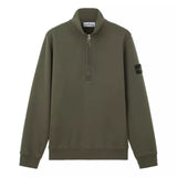 STONE ISLAND M SWEATER S / OLIJF Stone island half zip trui olijf - Match Laren