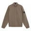 STONE ISLAND M SWEATER S / OLIJF Stone Island Sweatshirt Met Halve Rits Olijf - Match Laren