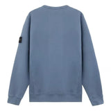 STONE ISLAND Stone Island 62420 Organisch Katoen Fleece Sweatshirt Blauwgrijs - Match Laren