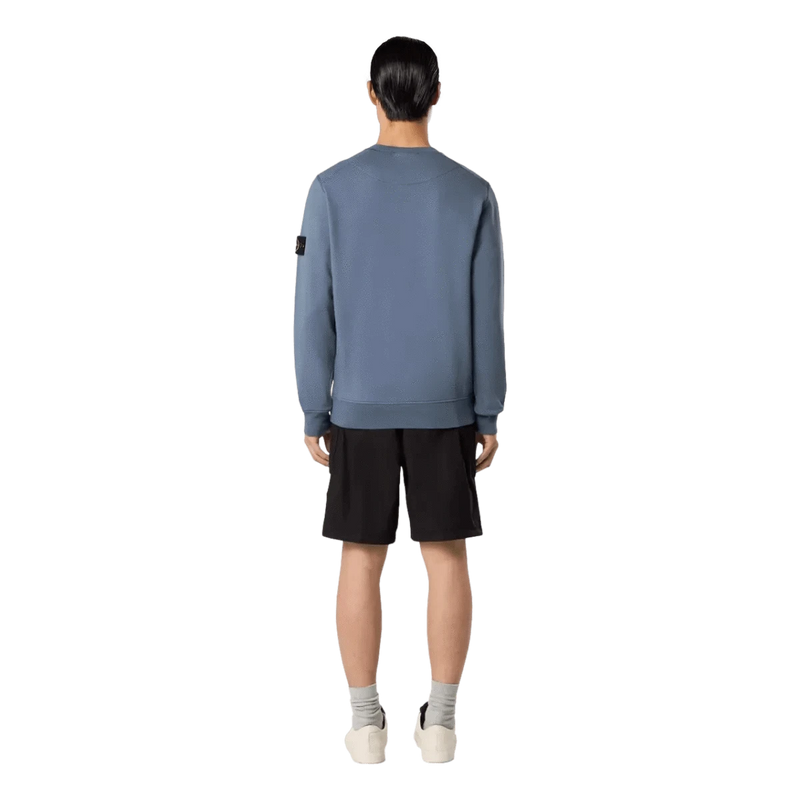 STONE ISLAND M SWEATER Stone Island Biologisch Katoen Sweater Donkerblauw - Match Laren