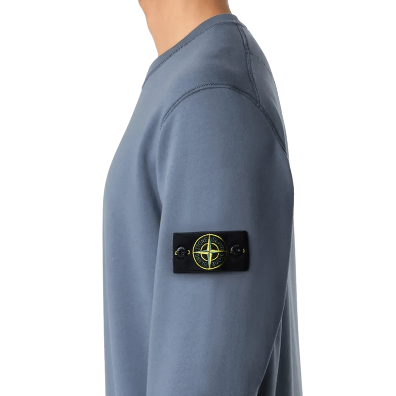 STONE ISLAND M SWEATER Stone Island Biologisch Katoen Sweater Donkerblauw - Match Laren