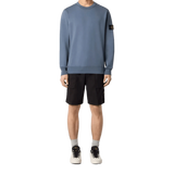 STONE ISLAND M SWEATER Stone Island Biologisch Katoen Sweater Donkerblauw - Match Laren