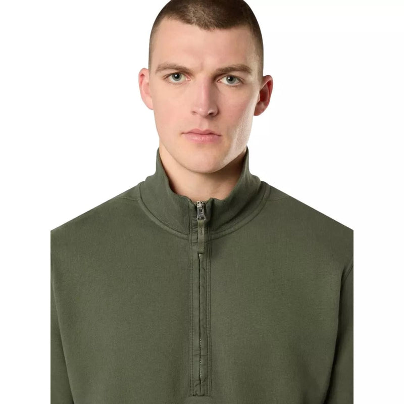 STONE ISLAND M SWEATER Stone island half zip trui olijf - Match Laren