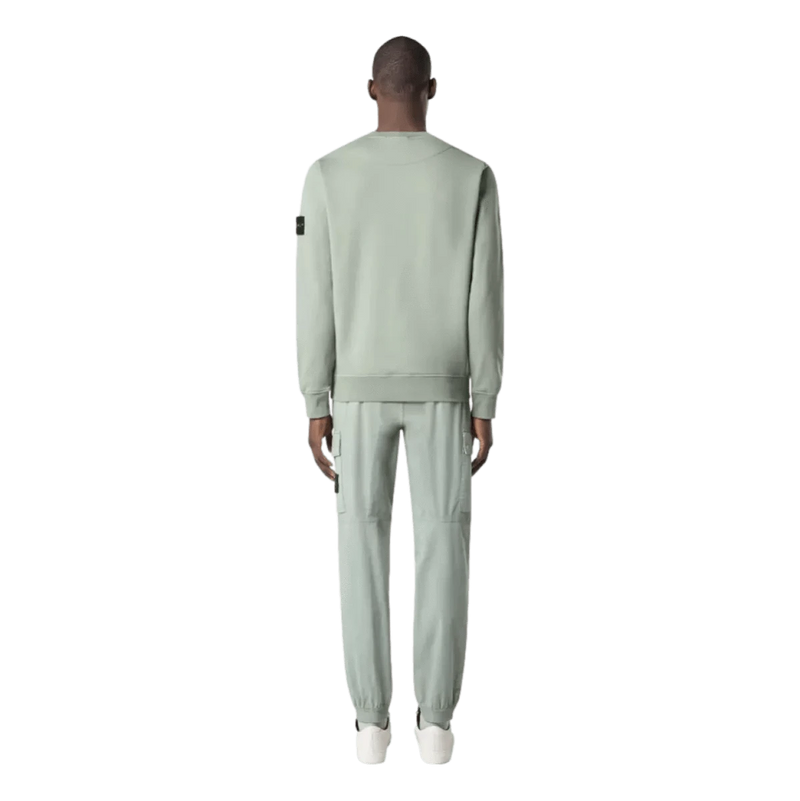 STONE ISLAND M SWEATER Stone Island Katoenen Sweater Fleece Lichtgroen - Match Laren