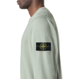 STONE ISLAND M SWEATER Stone Island Katoenen Sweater Fleece Lichtgroen - Match Laren