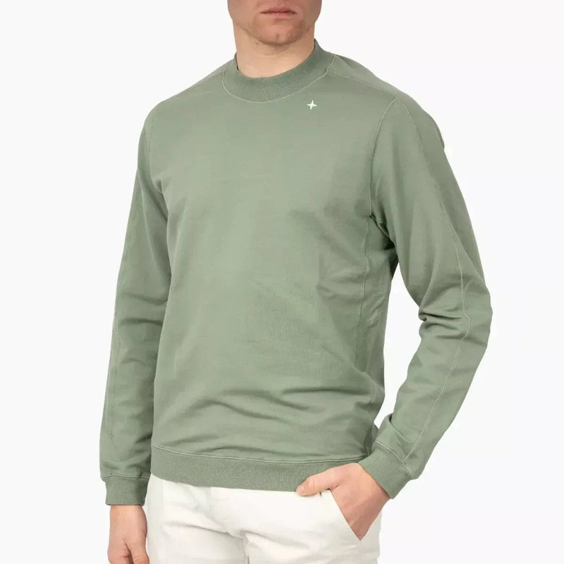 STONE ISLAND M SWEATER Stone Island Katoenen Sweatshirt Groen - Match Laren
