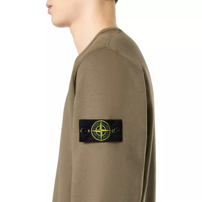 STONE ISLAND M SWEATER Stone island sweater olijf - Match Laren