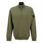 STONE ISLAND M SWEATER Stone Island Trui Met Rits Donkergroen - Match Laren