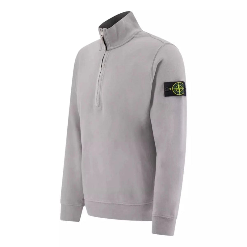STONE ISLAND M SWEATER Stone Island Zip-Up Sweater Grijs - Match Laren
