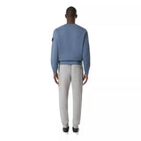 STONE ISLAND M SWEATER XL / BLAUWGRIJS Stone Island 62420 Organisch Katoen Fleece Sweatshirt Blauwgrijs - Match Laren