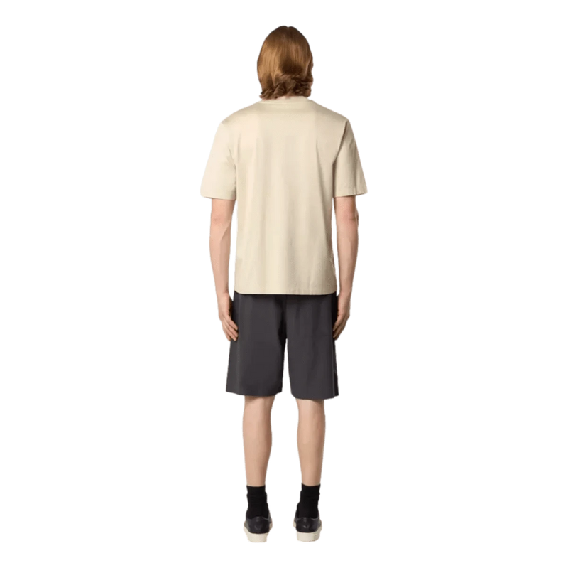 STONE ISLAND M T-SHIRT Stone Island Katoenen T-Shirt Zand - Match Laren