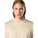 STONE ISLAND M T-SHIRT Stone Island Katoenen T-Shirt Zand - Match Laren