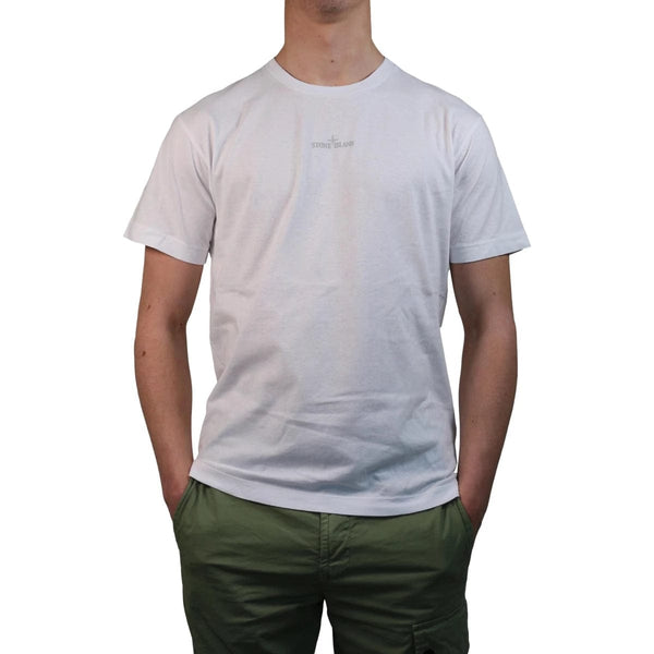 STONE ISLAND M T-SHIRT STONE ISLAND SHIRT WIT - MATCH LAREN