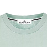 STONE ISLAND M T-SHIRT STONE ISLAND T-Shirt Institutional One Print Lichtgroen - Match Laren