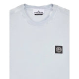 STONE ISLAND M T-SHIRT STONE ISLAND T-shirt Lichtblauw - Match Laren